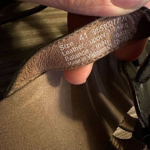 Dansko black leather mule heel (41) - Picture 6 of 9